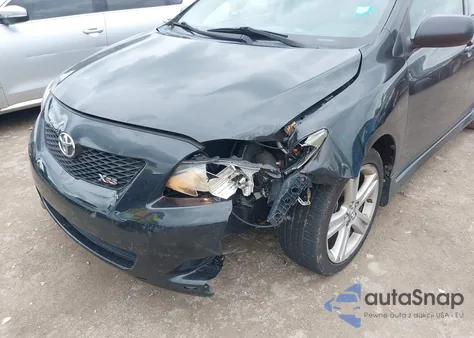 2010 Toyota Corolla Xrs from USA, damaged, VIN 2T1BE4EE7AC041576